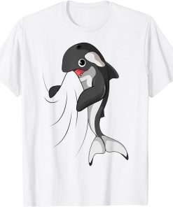 Orca Whale Kids Girls Boys T-Shirt