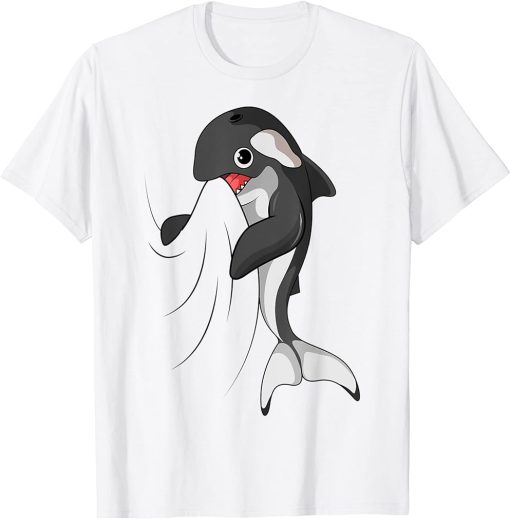 Orca Whale Kids Girls Boys T-Shirt