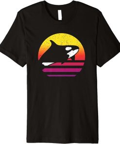 Orca Retro Style Vintage Premium T-Shirt