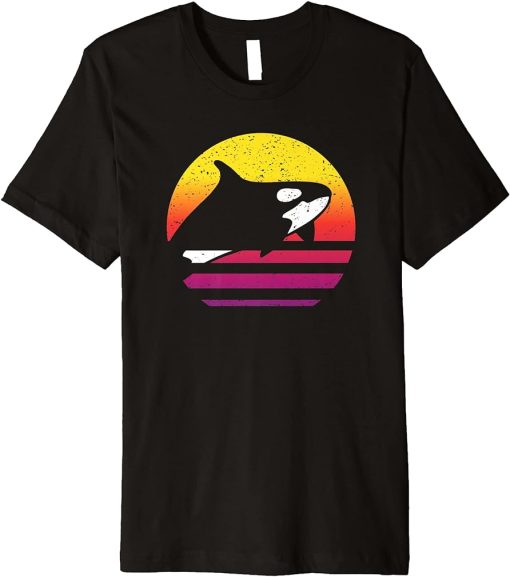 Orca Retro Style Vintage Premium T-Shirt